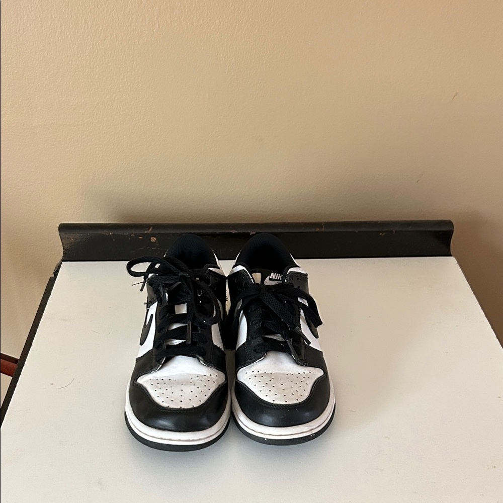 Nike Dunk Sneakers in Black and White
